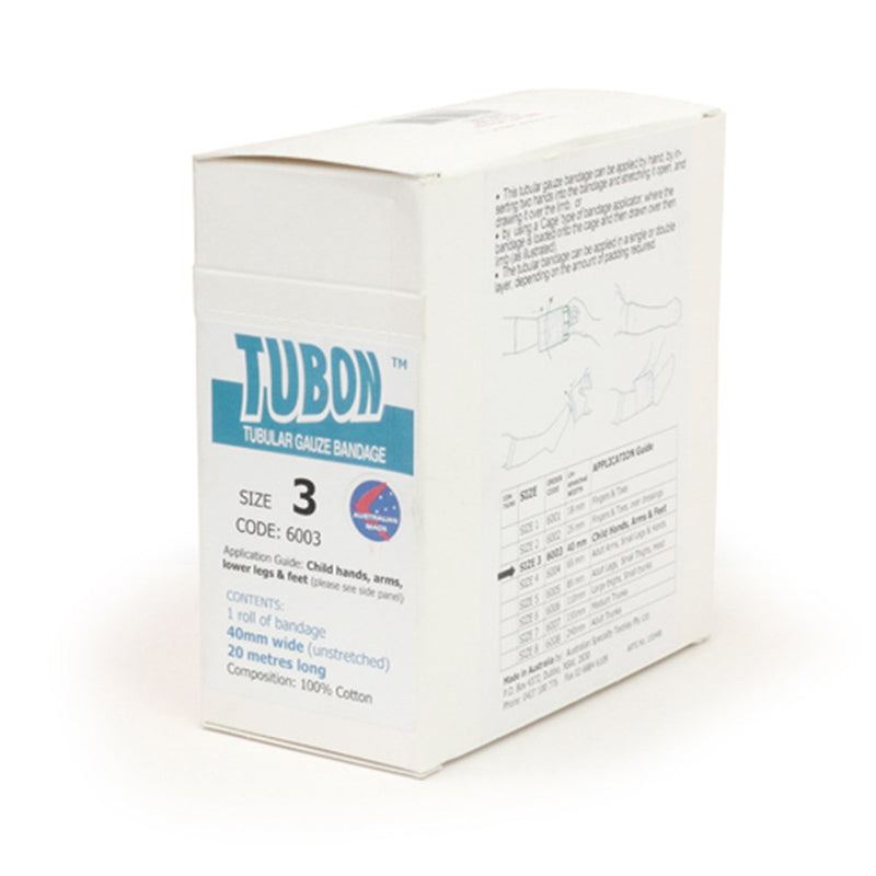 The Tubon Tubular Gauze Bandage Size 3 20m