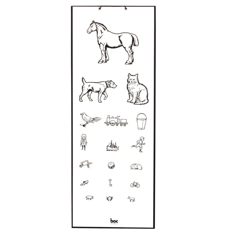 The Eye Chart Child Standard Animal 6 Metres