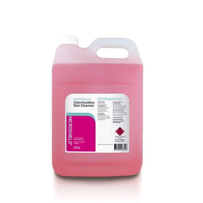 The Microshield 4 Antiseptic 5 Litre