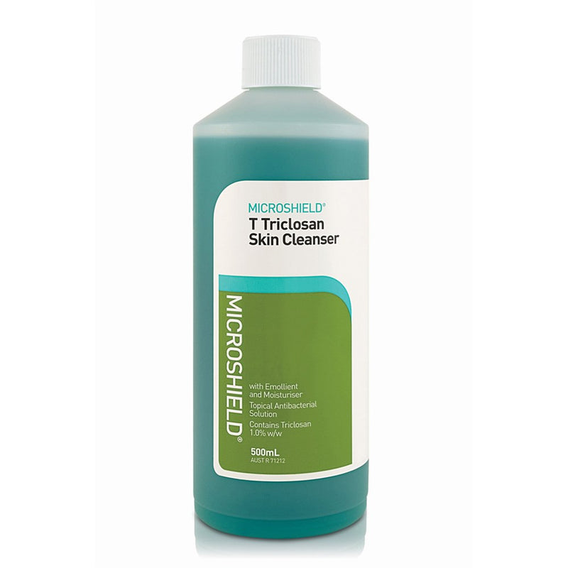 The Microshield T (Blue) Triclosan Skin Cleanser 500ml