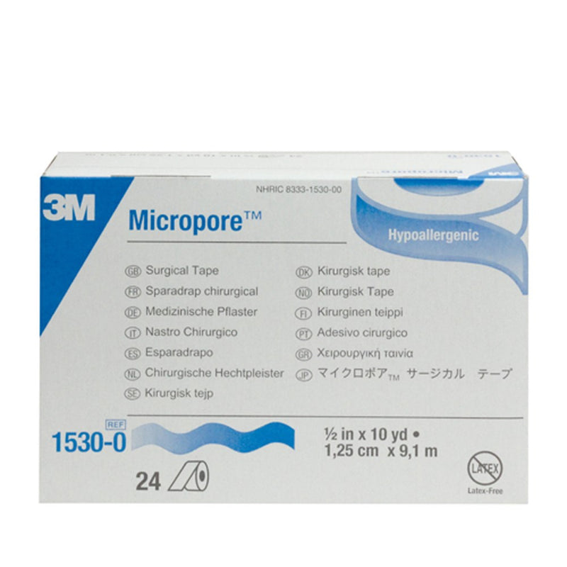 The Micropore Surgical Tape 12mm x 9.1m 1530-0