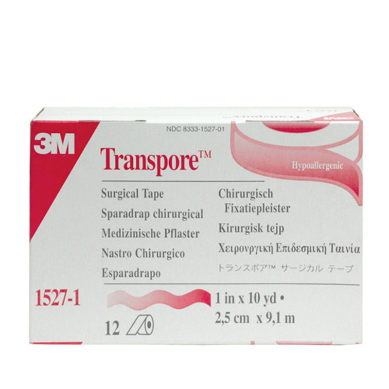 The Transpore Surgical Tape 25mm x 9.1m B12 1527-1