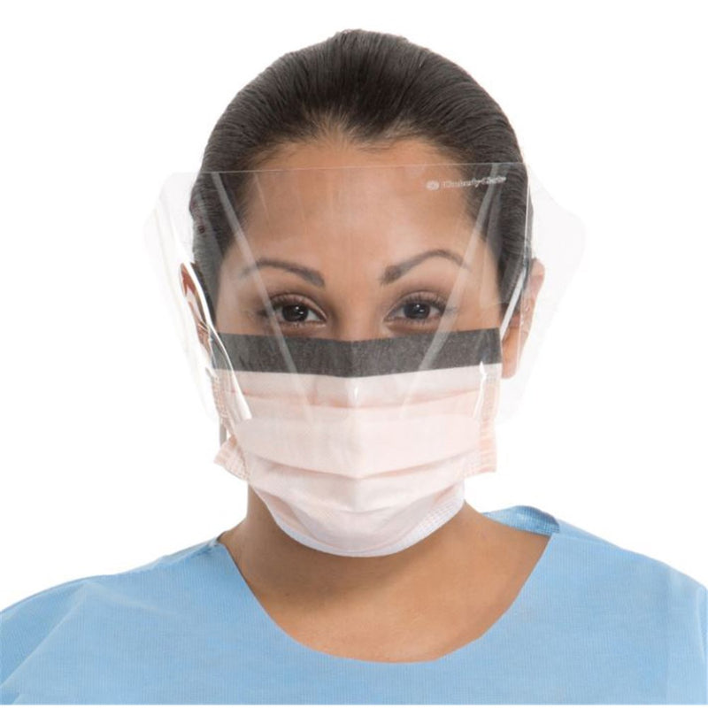 The FLUIDSHIELD Level 3 Fog Free Mask w/ Loops/Wraparound Visor