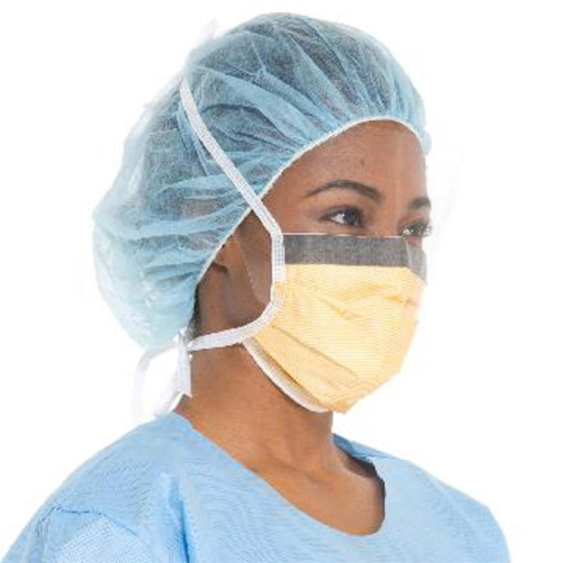 The FLUIDSHIELD Level 3 Fog Free Surgical Mask & Antiglare Visor