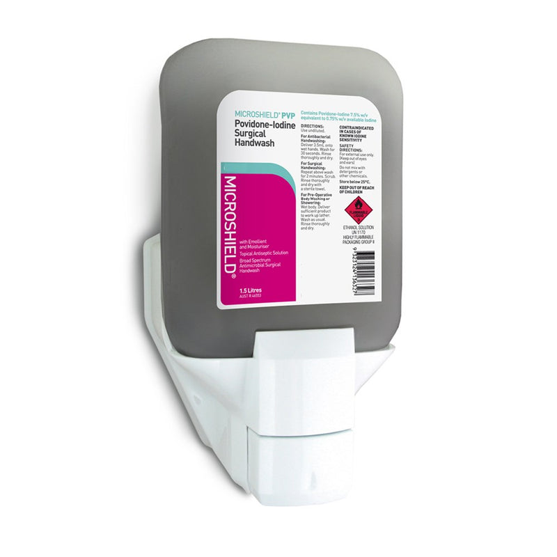 The Microshield Povidone Iodine Surgical Handwash Cassette 1.5L