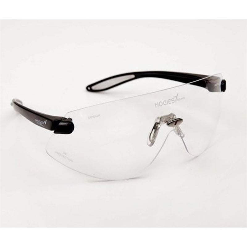 The Hogies Eye Guard Wrap Around No Frame Black