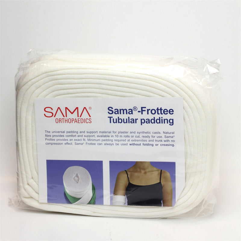 The Sama-Frottee Tubular Support Bandage White Small 15–35cm x 10m