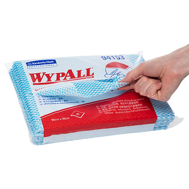 The Wypall Wipers Single Sheet 60 x 30cm Blue 94151