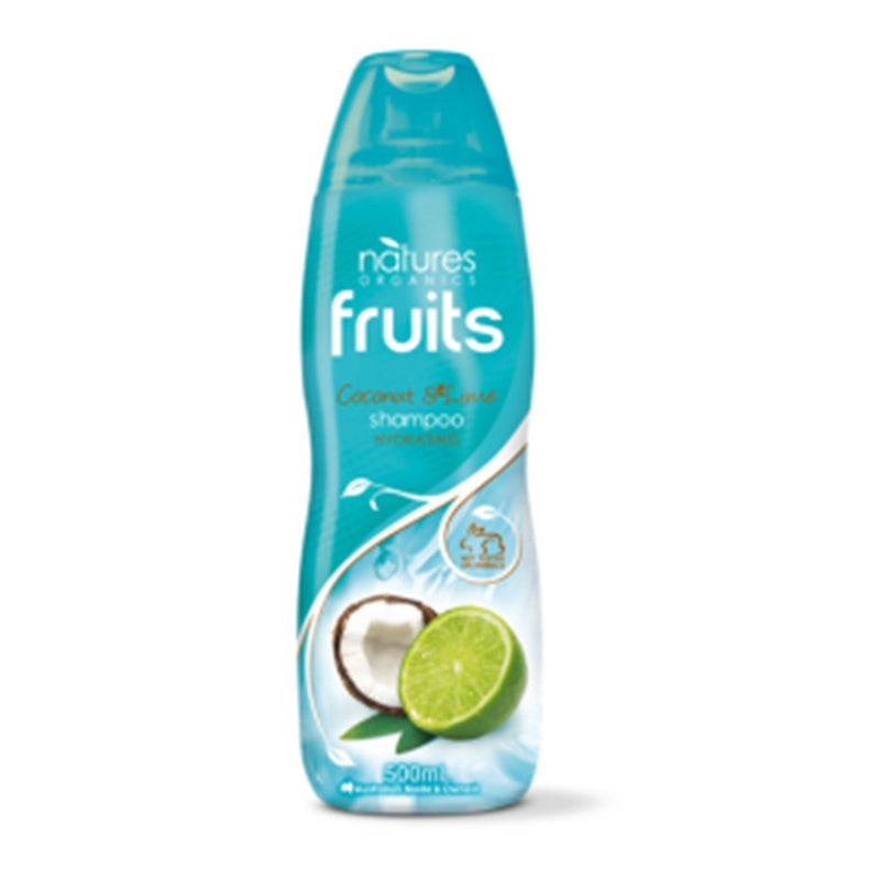 The Natures Organics Shampoo 500ml Fruits (Coconut & Lime)