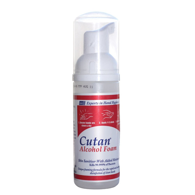 The Cutan Alcohol Foam Hand Sanitiser 50ml