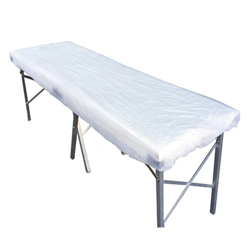 The Stretcher Sheet Disposable Fitted White 75cm x 200cm C100