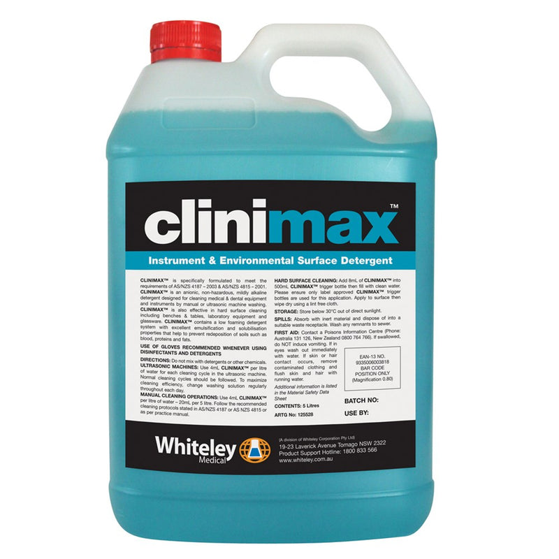 The Clinimax Detergent 5L Ct2