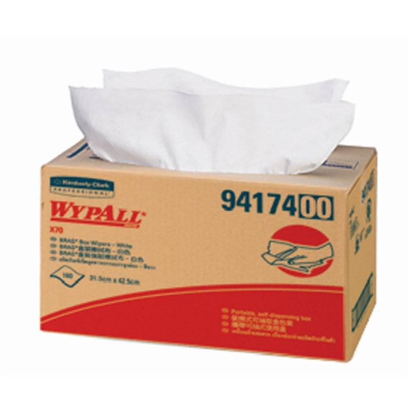 The Wypall X70 Wipers Single Sheet 31.5 x 42.5cm White 94174