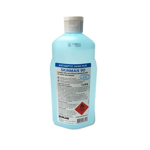 Skinman 90 Antiseptic Rub 1 ltr Cartridge