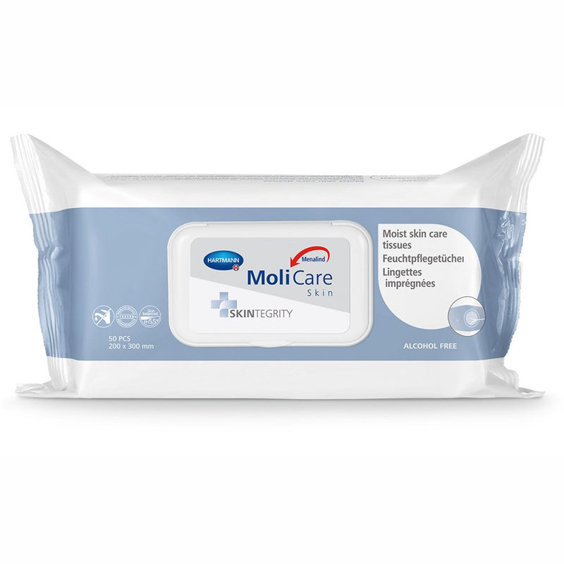 The Molicare Cleansing Moist Skin Care Tissue P50