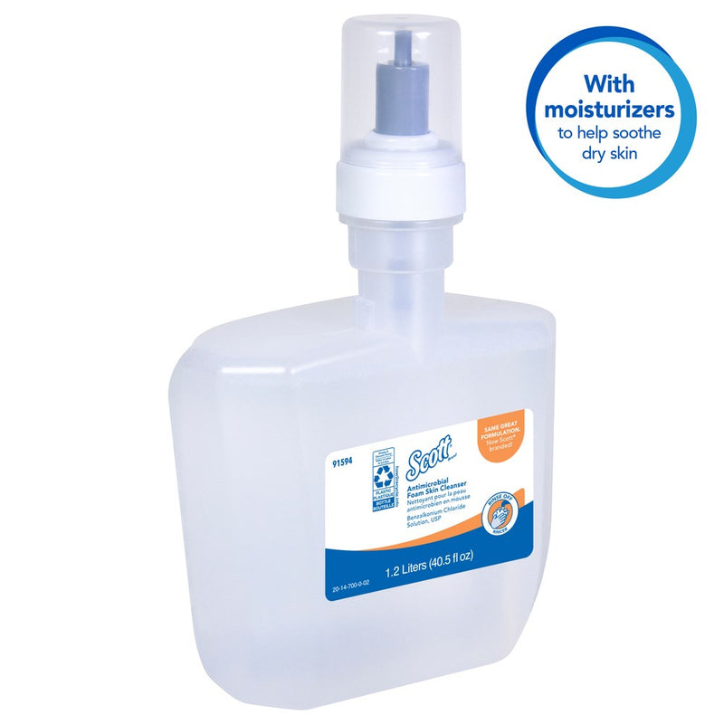 The Kleenex Luxury Foam Antibacterial Skin Cleanser 1.2L
