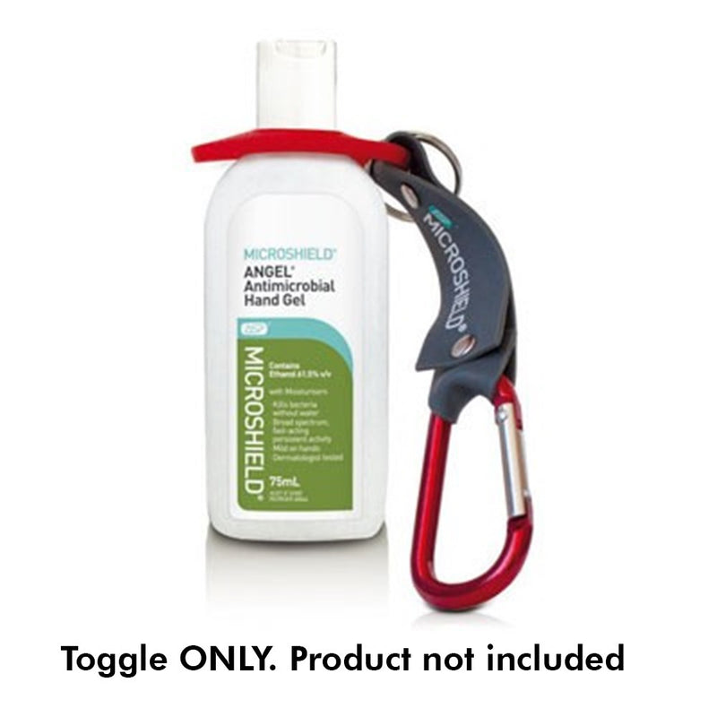 The Microshield Carabiner Bottle Strap Toggle