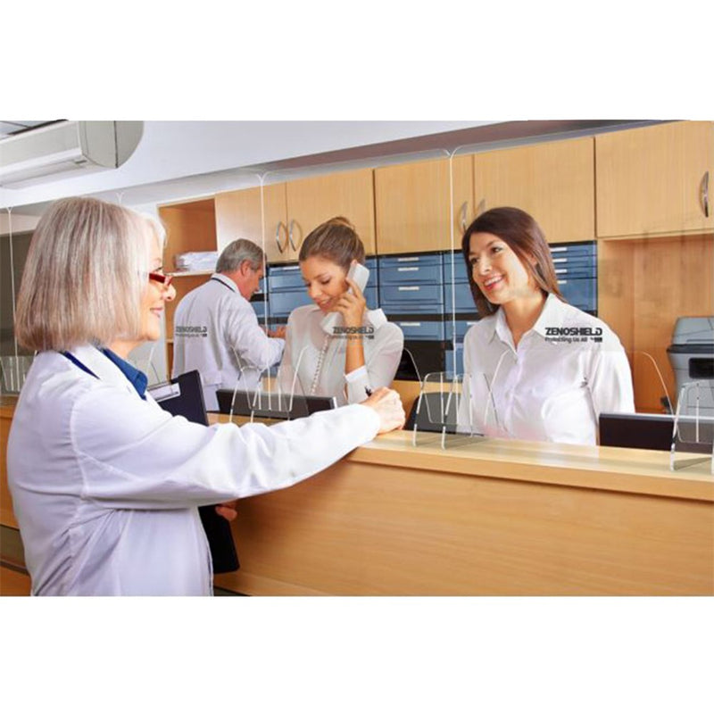 The ZenoShield Counter ScreenCS – 580mm H x 900mm W