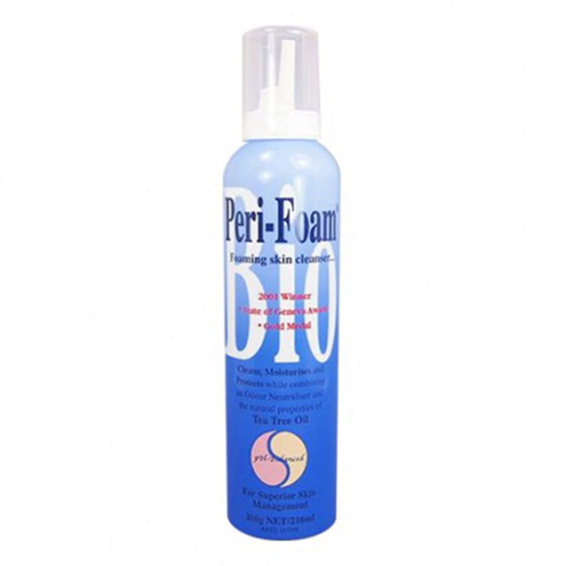 The Perifoam Skin Cleanser and Tee Tree