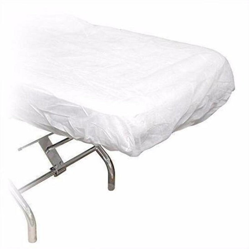 The Stretcher Sheet Disposable Fitted White 75cm x 200cm Cello P10