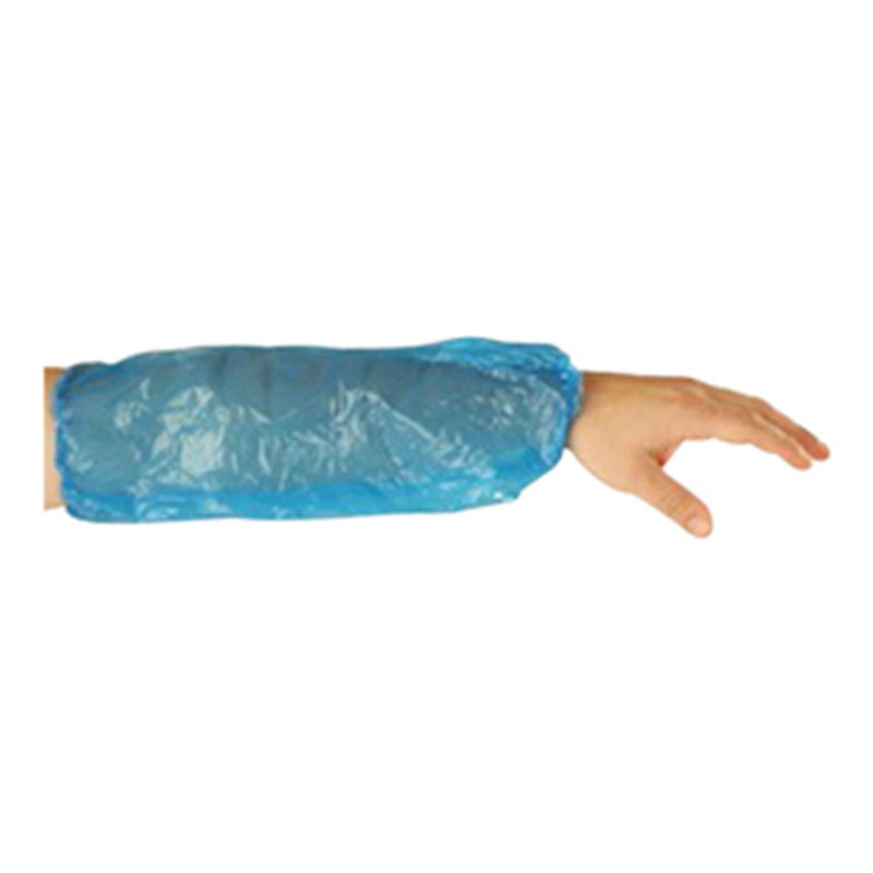 The Oversleeves Polythene Waterproof Blue Pk 100 (20 pks ctn)