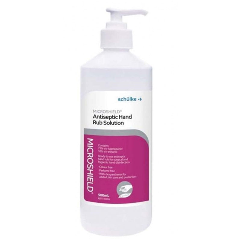 The Microshield Antiseptic Rub Solution 500mL