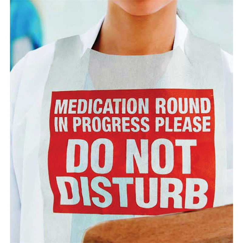 The Medibib Medication Round Do Not Disturb disposable 100pcs