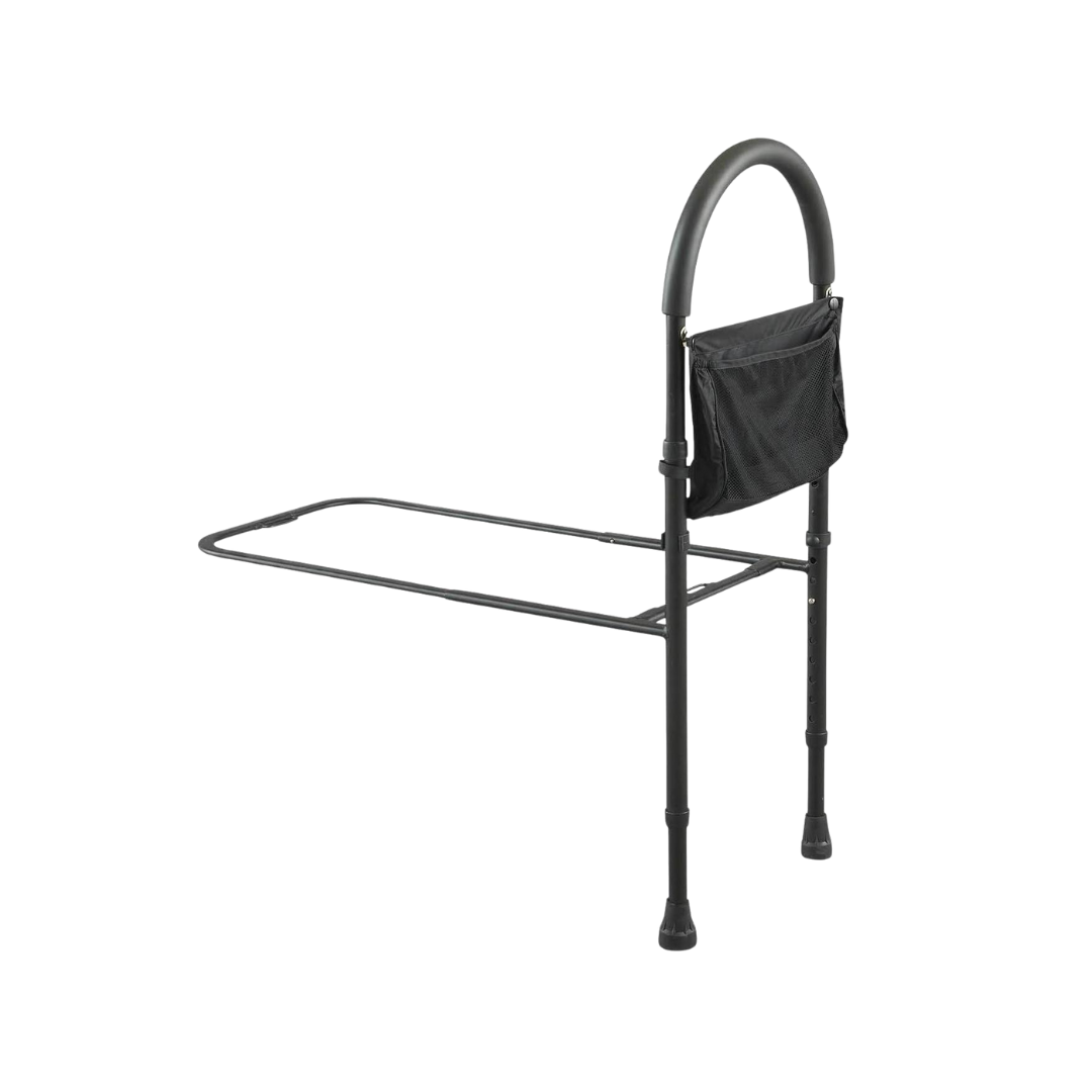 Height Adjustable Hand Bed Rail with Pouch - DJ MED
