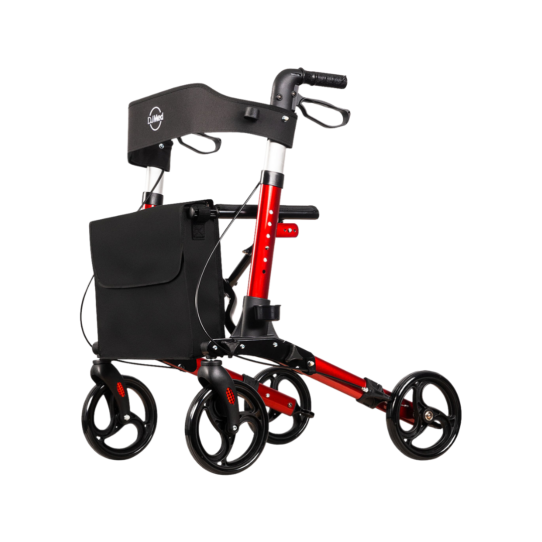 Euro Walker – 4 Wheeled Rollator Walker - DJ MED