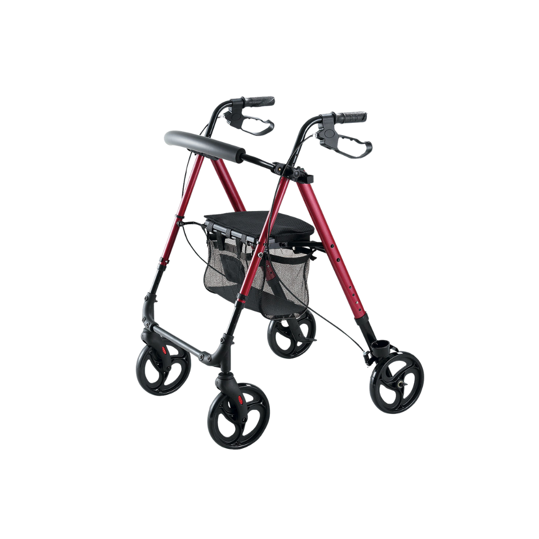 Lightweight Classic Rollator Walker - DJ MED