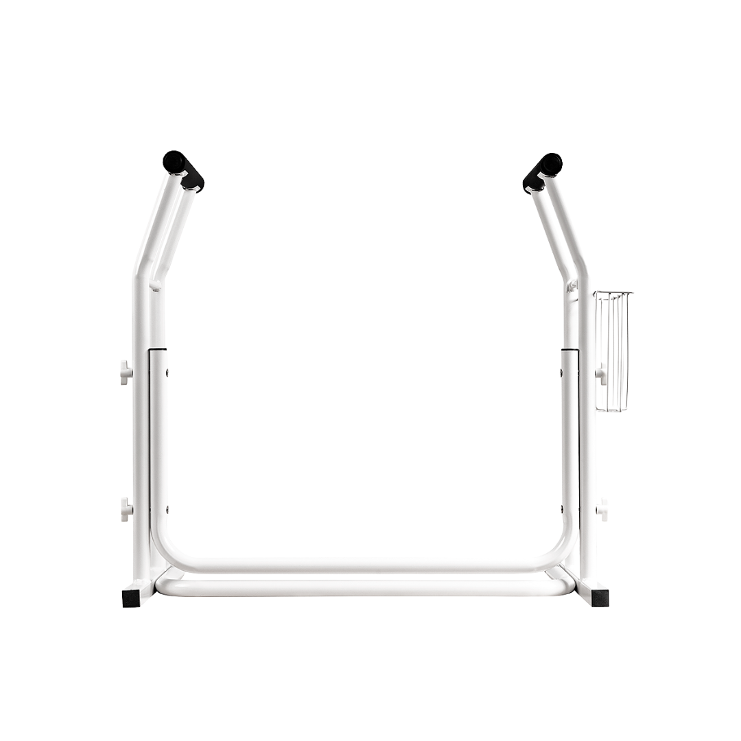 Toilet Surround Support Rails, with Basket -DJ Med