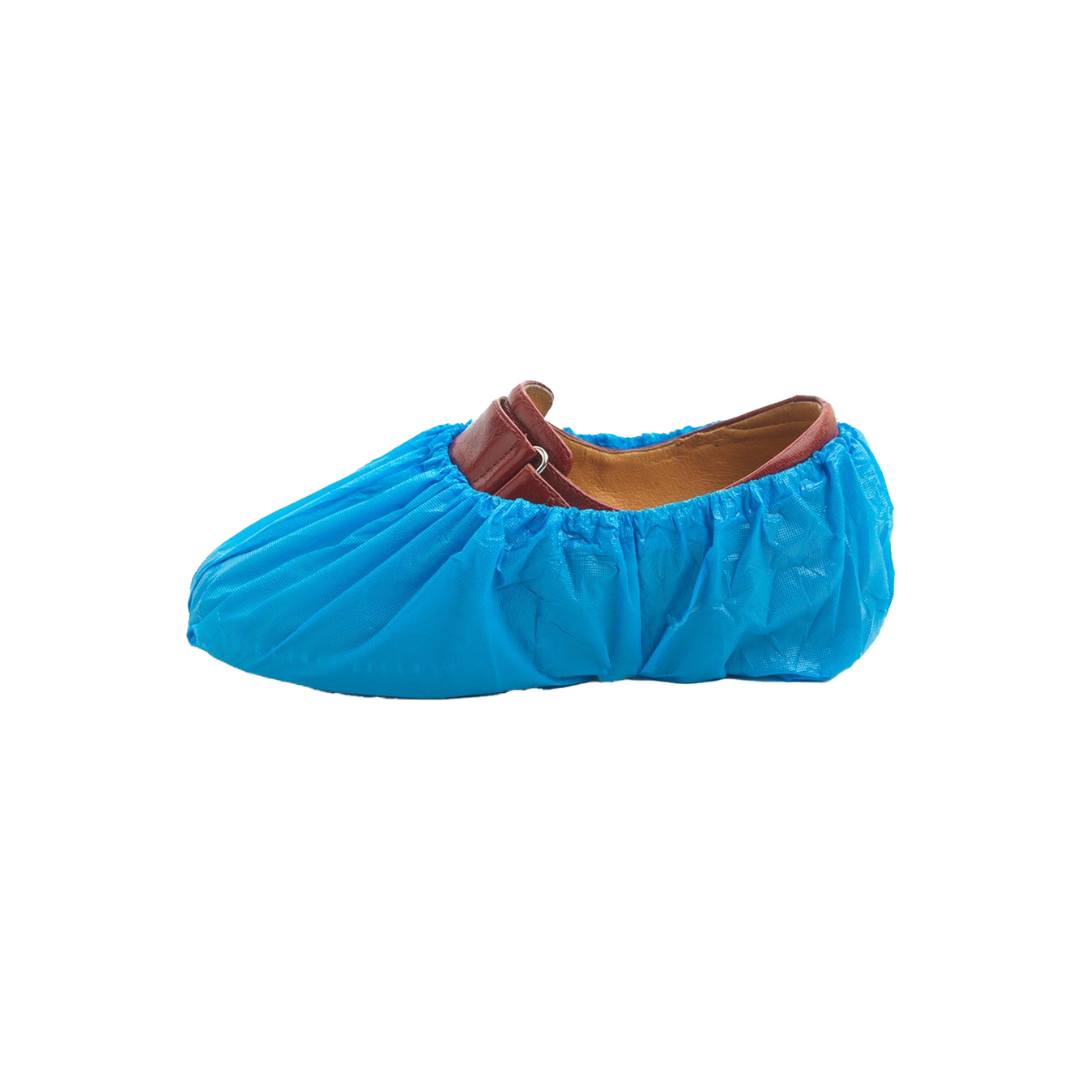 Waterproof Overshoes (CPE) (Box of 100)- Personal Protection - PPE - NDIS