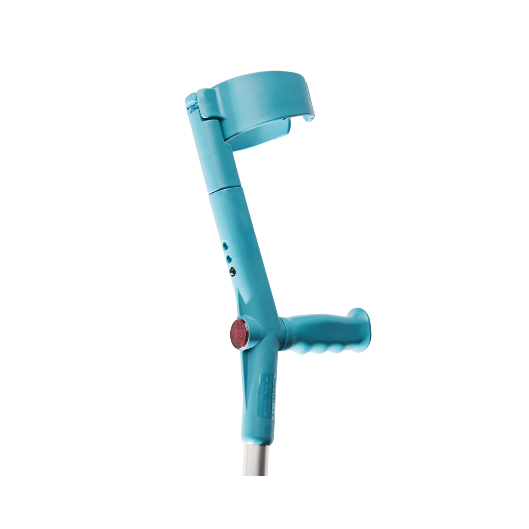 Rebotec Safe-In-Soft, Forearm Crutches with Safety Cuff & Hinge