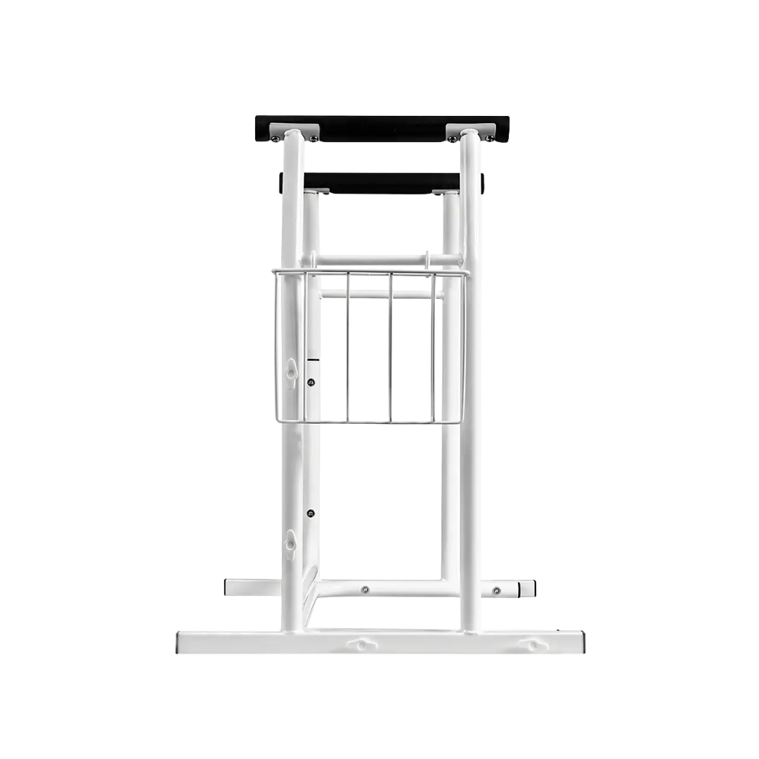 Toilet Surround Support Rails, with Basket -DJ Med