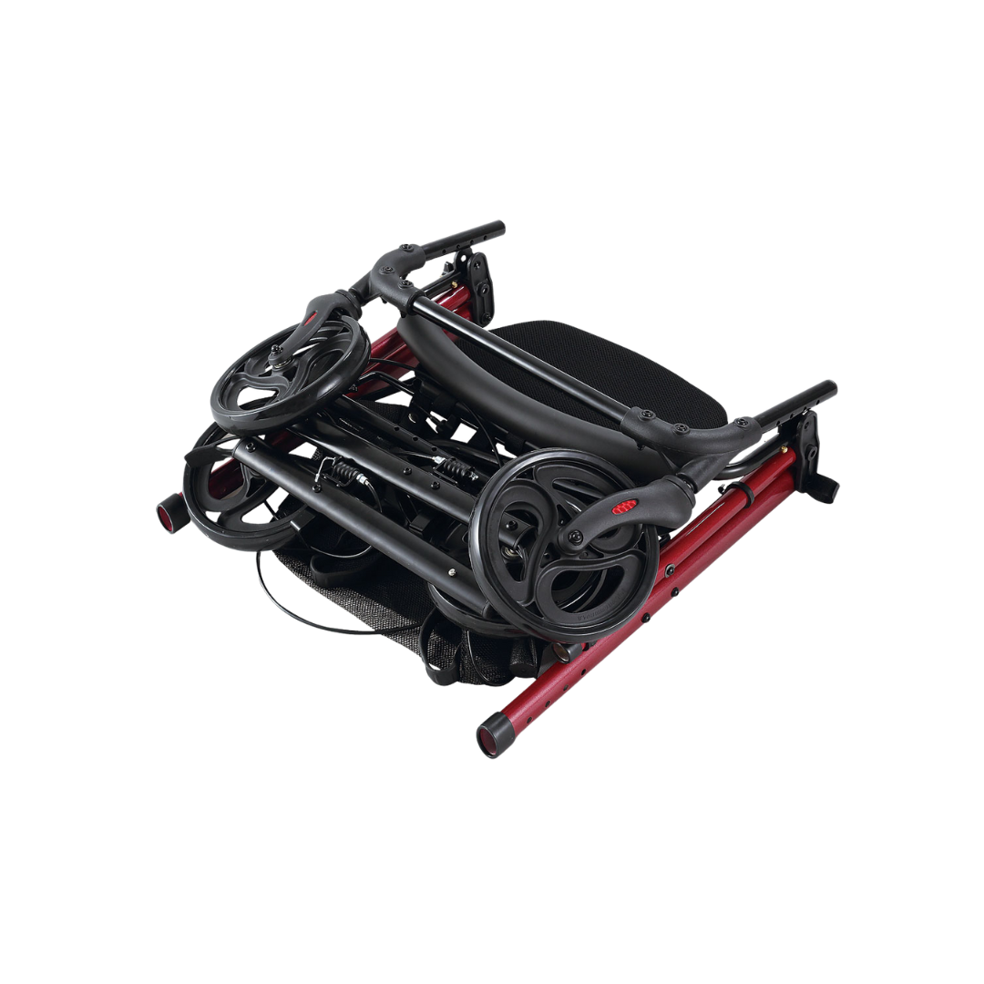 Lightweight Classic Rollator Walker - DJ MED