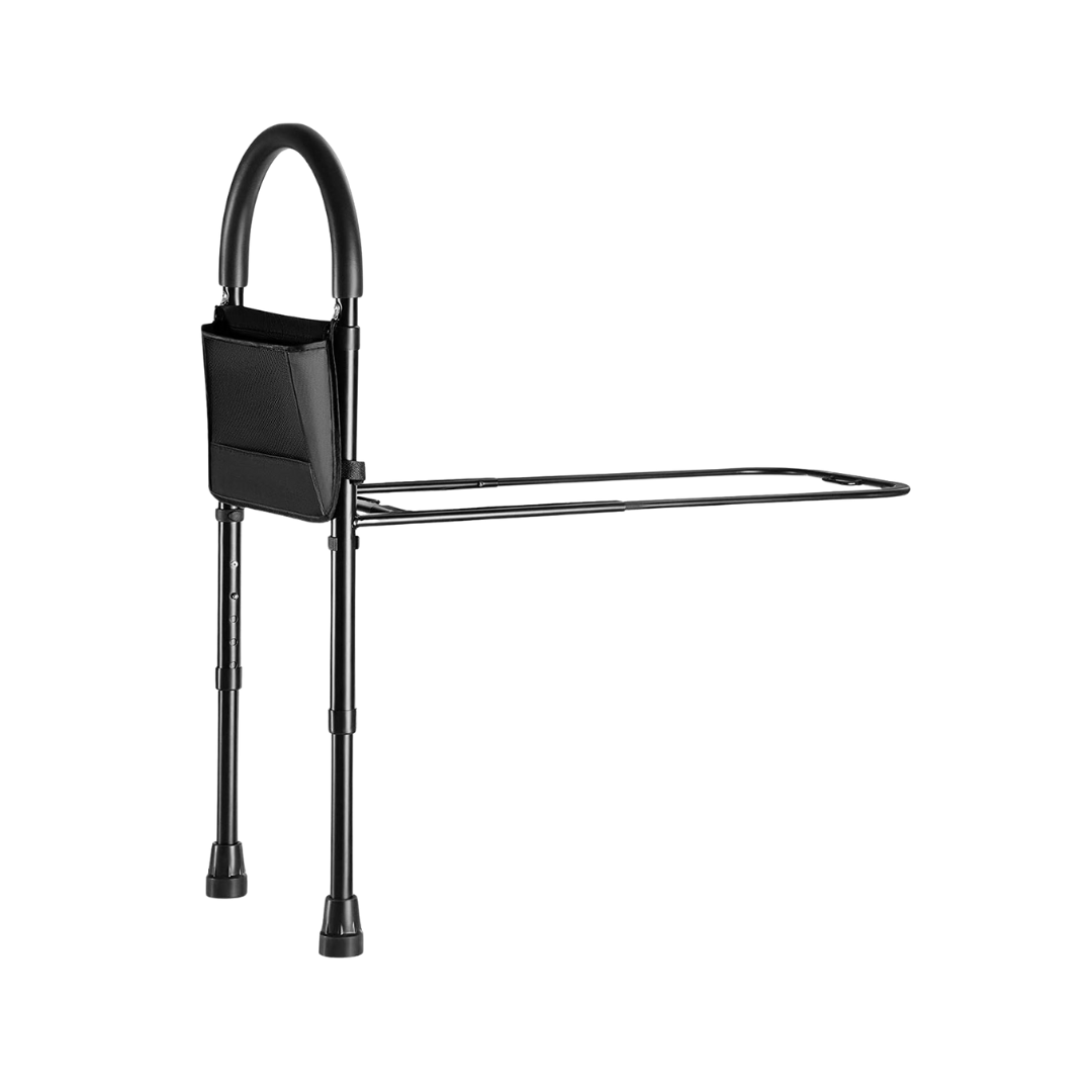 Height Adjustable Hand Bed Rail with Pouch - DJ MED