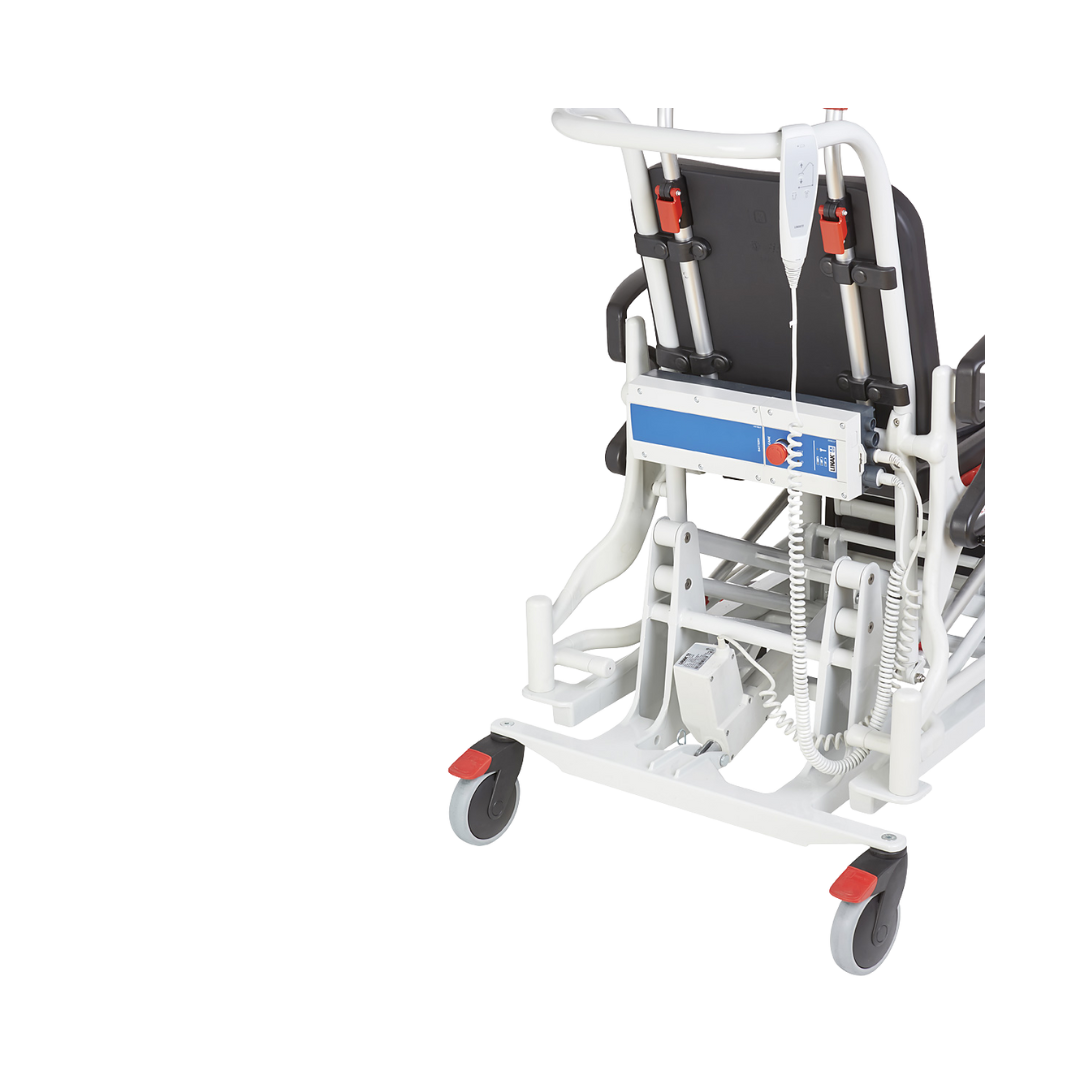 Rebotec Phoenix Multi – Tilt-in-Place and Electric Lift Commode Shower Chair