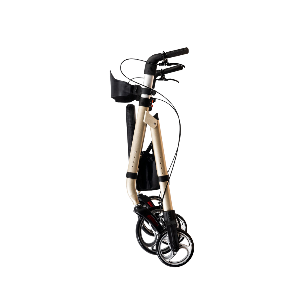 Tall & Strong Rollator, Heavy Duty Bariatric Mobility Walker - DJ MED