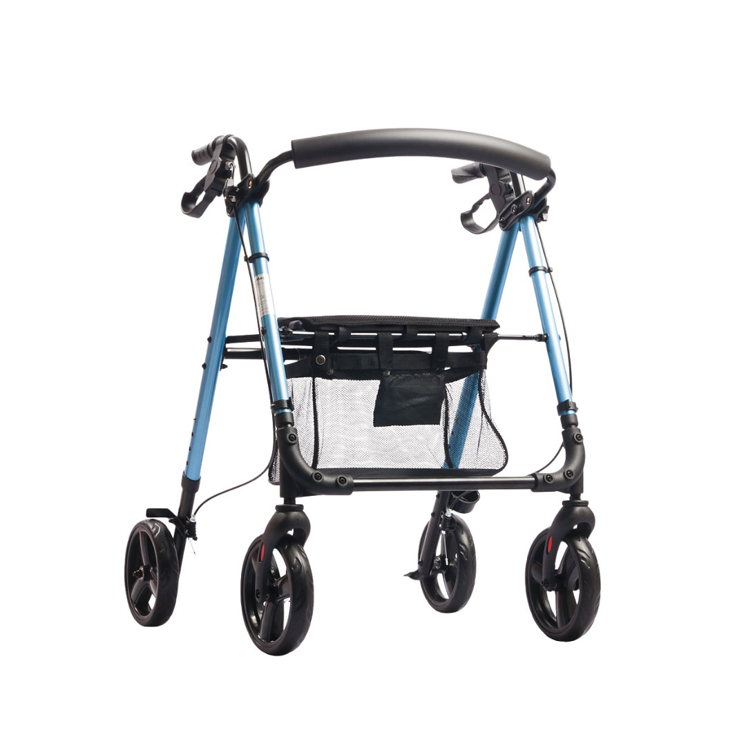 Lightweight Classic Rollator Walker - DJ MED