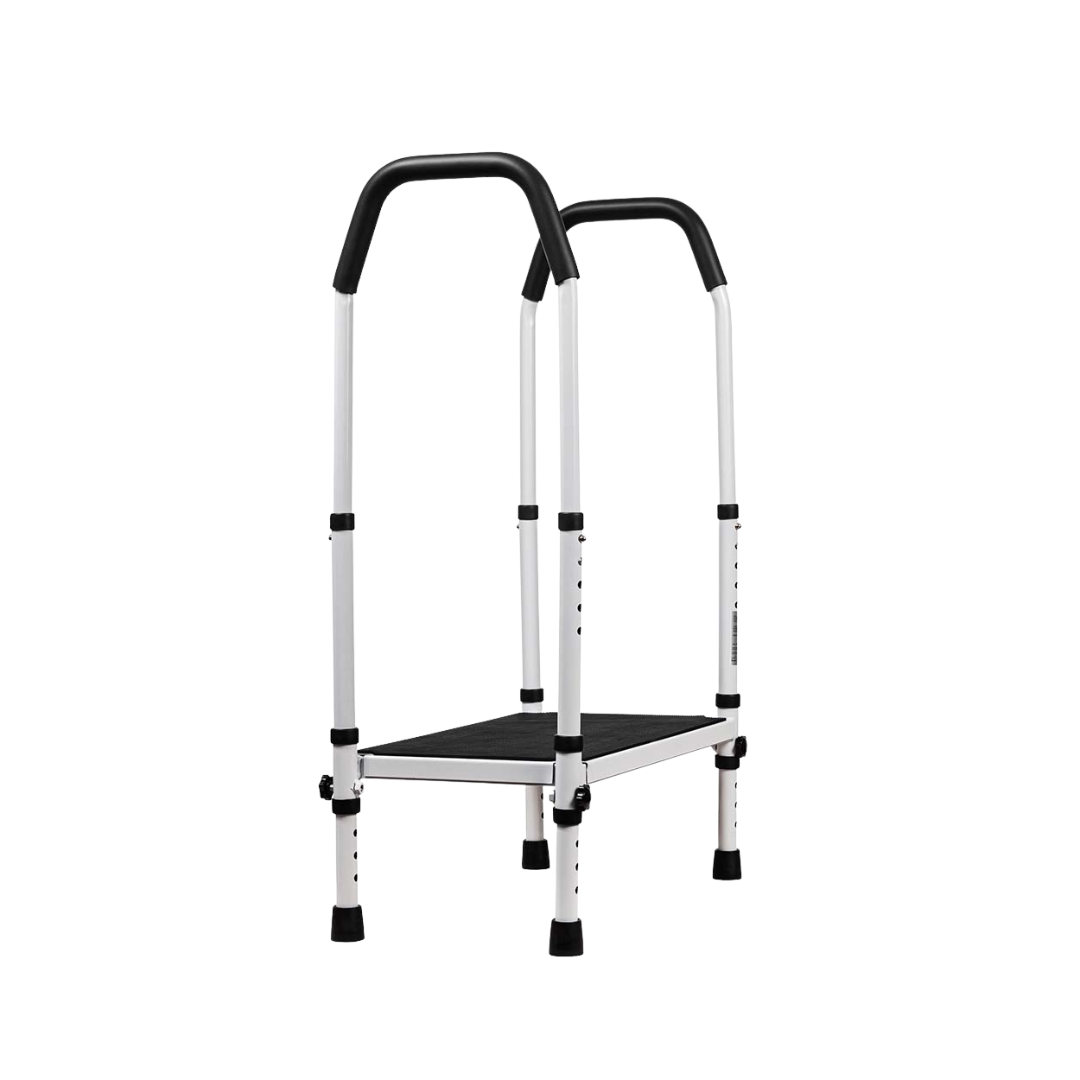 Step Up Stool with Handrails - DJ MED