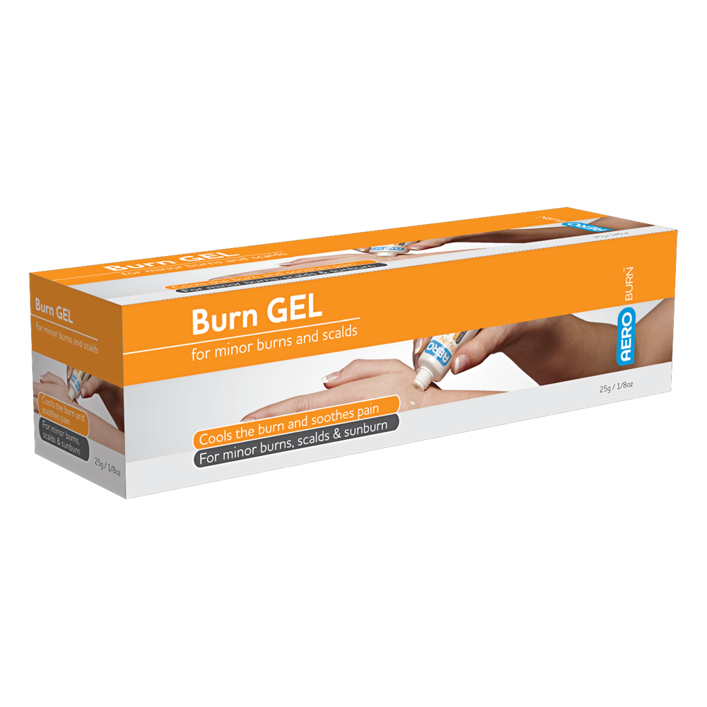 AEROBURN Burn Gel Tube 25g (Box of 36)