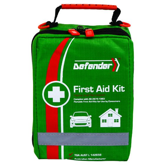 CUSTOM PRINTED 3 Series Softpack Versatile First Aid Kit 13cm W x 9cm D x 19.5cm H (Box of 12)