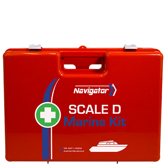 The CUSTOM Scale D Marine First Aid Kit