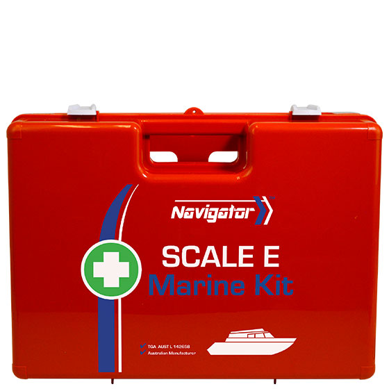 The CUSTOM Scale E Marine First Aid Kit