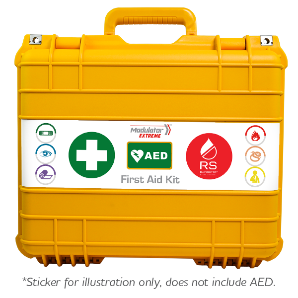 CUSTOM Modulator Extreme Waterproof Tough First Aid & Trauma Kit 43 x 38 x 15.4cm