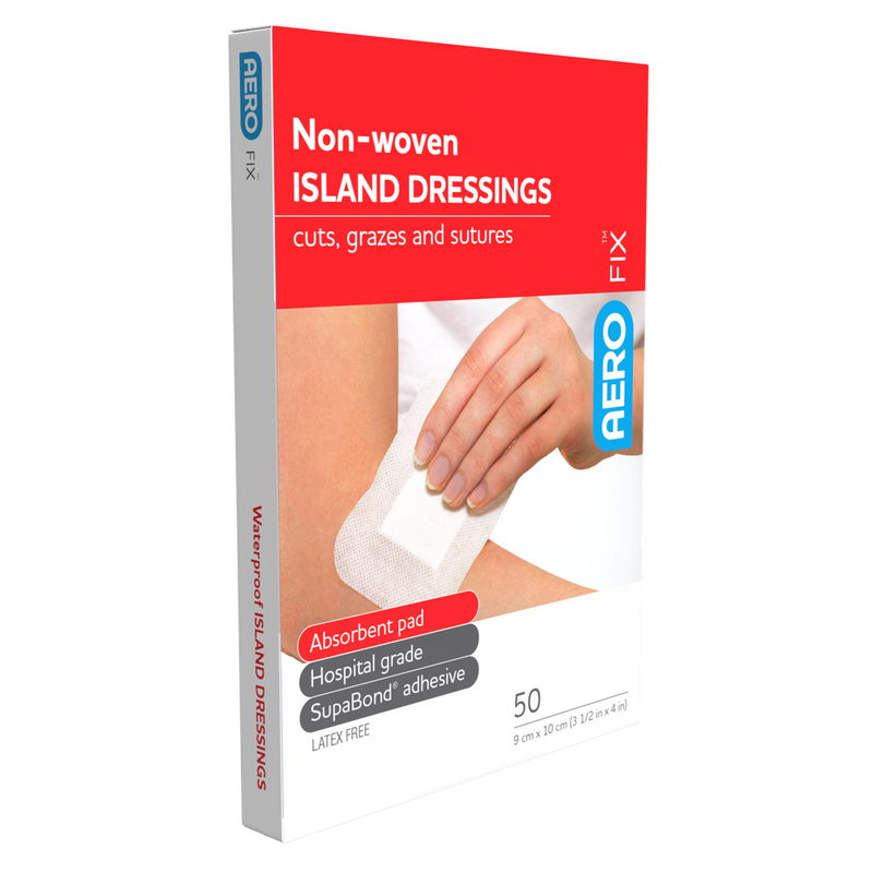 The AEROFIX Non-Woven Island Dressing 9 x 10cm (Box of 5)