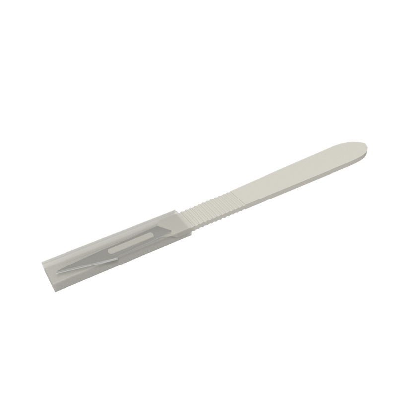 The AEROINSTRUMENTS Disposable No 10 Scalpel Blade & Handle Sterile