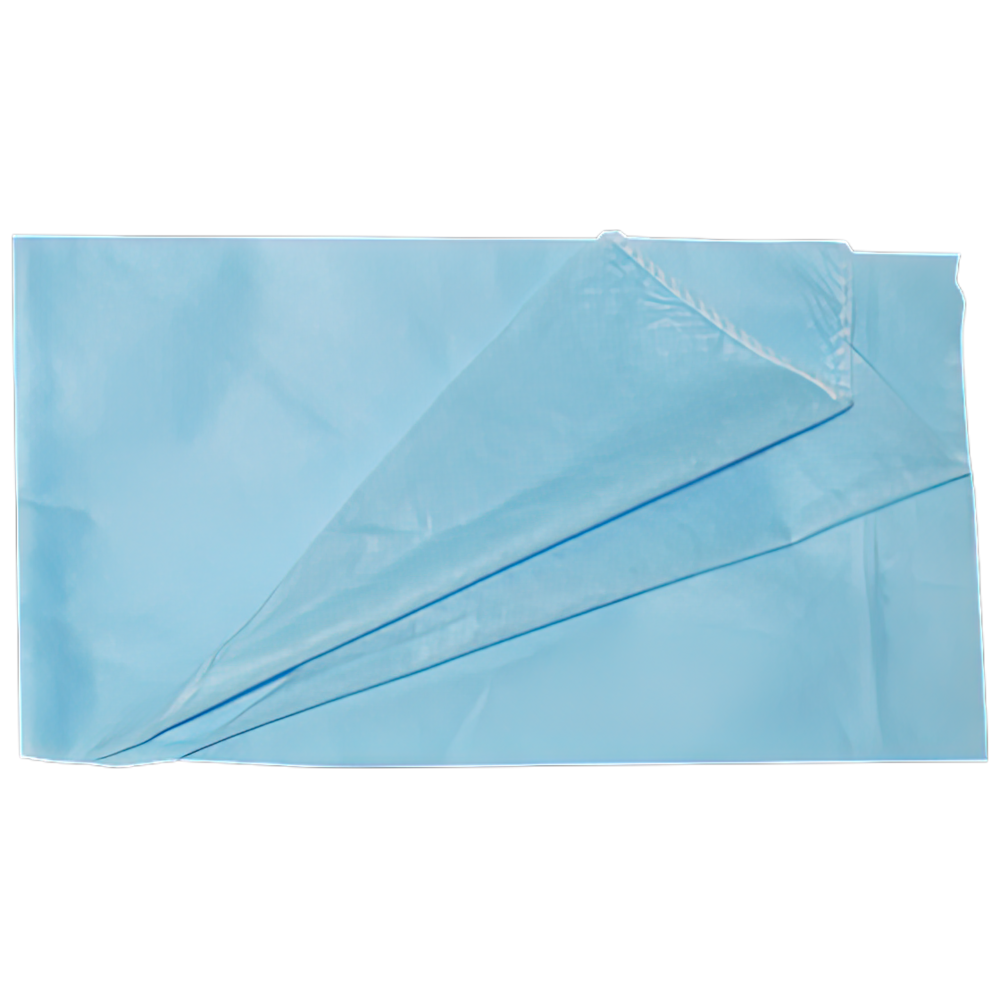 Disposable Blue Spunbond Pillow Case 53 x 45cm (Box of 10)