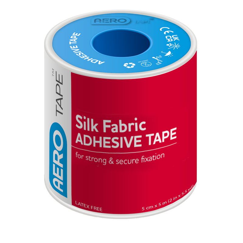 The AEROTAPE Silk Fabric Adhesive Tape 5cm x 5M