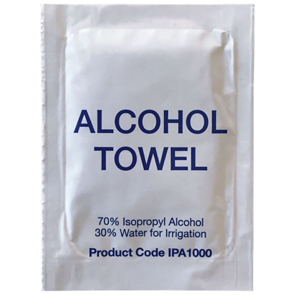 BRIEMAR 70% Isopropyl Alcohol Wipe 14 x 16cm (Box of 100)